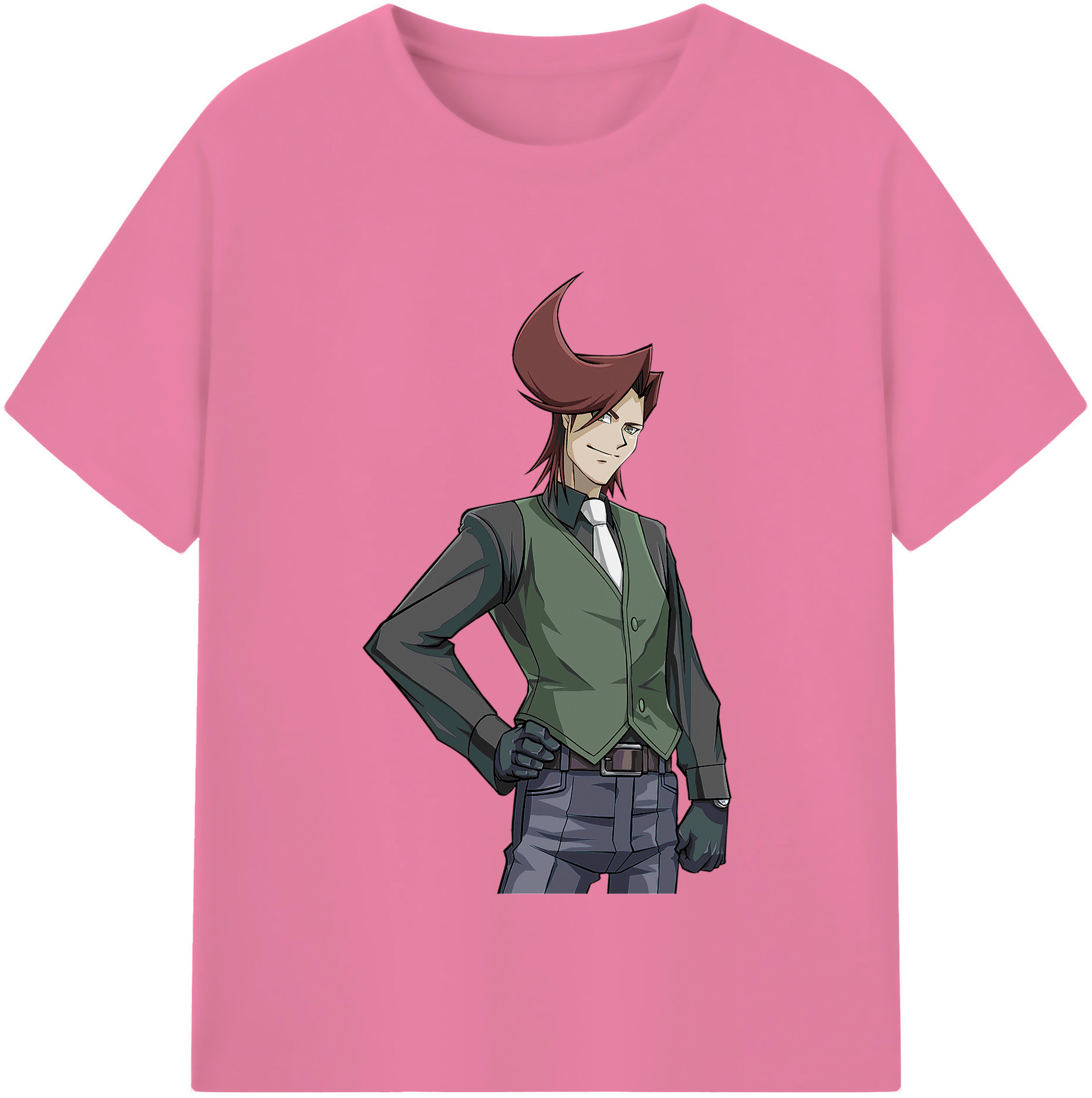 （画像用） 遊☆戯☆王 Yu-Gi-Oh! 綿100％半袖Tシャツ（フロントプリント）